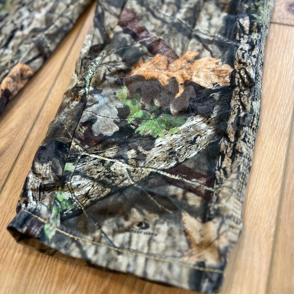 John Deere Mossy Oak Camo Overalls Youth Size 7 Unisex - Picture 9 of 13